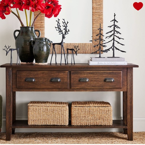 Pottery Barn 1/ Bronze Sculpted Trees 1/ Medium~ 4" w x 7" d x 14" h - Picture 6 of 10